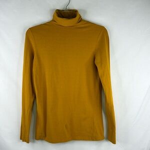 Woman's Mustard Turtle Neck Size: UK12